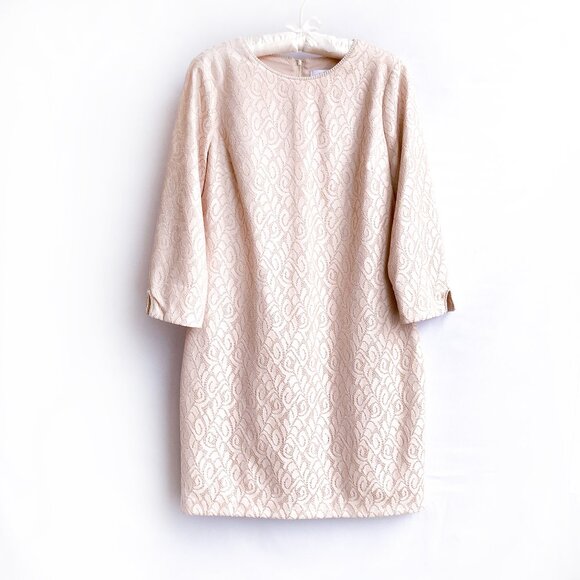 Badgley Mischka Dresses & Skirts - Badgley Mischka BELLE Lace Dress with Enmeshed Chain Detail